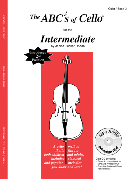 The ABCs of Cello For The Intermediate, Book 2