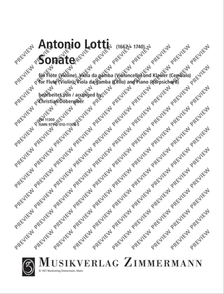Sonata Sonata Flute scores gallery preview page 2