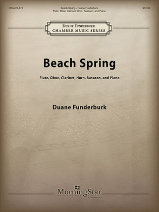 Book cover for Beach Spring