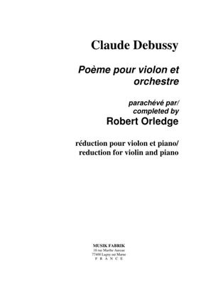Poeme for Violin and Orchesra