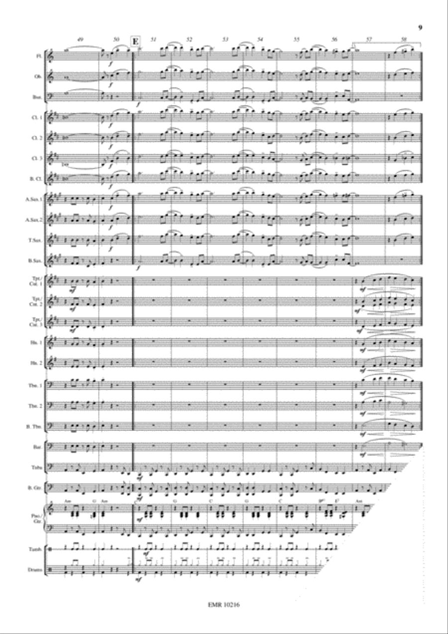 Nathalie Concert Band scores gallery preview page 10
