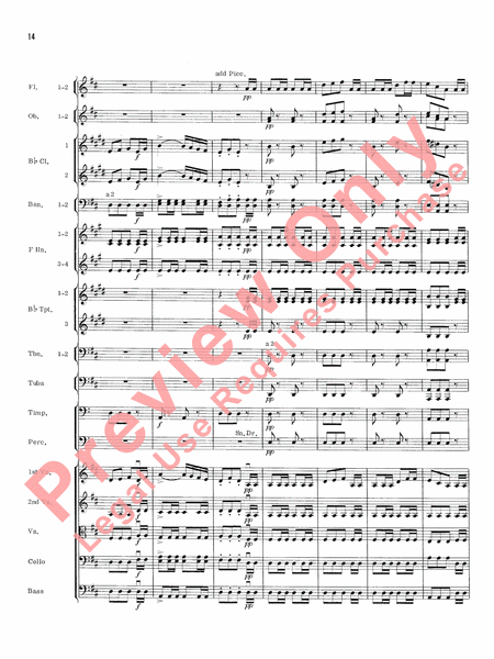 William Tell Overture by Gioachino Rossini Full Orchestra - Sheet Music