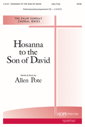 Book cover for Hosanna to the Son of David