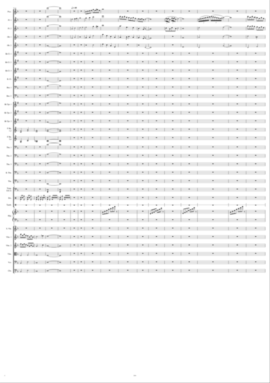 The Harvest Moon (Extended Version) Full Orchestra scores gallery preview page 4
