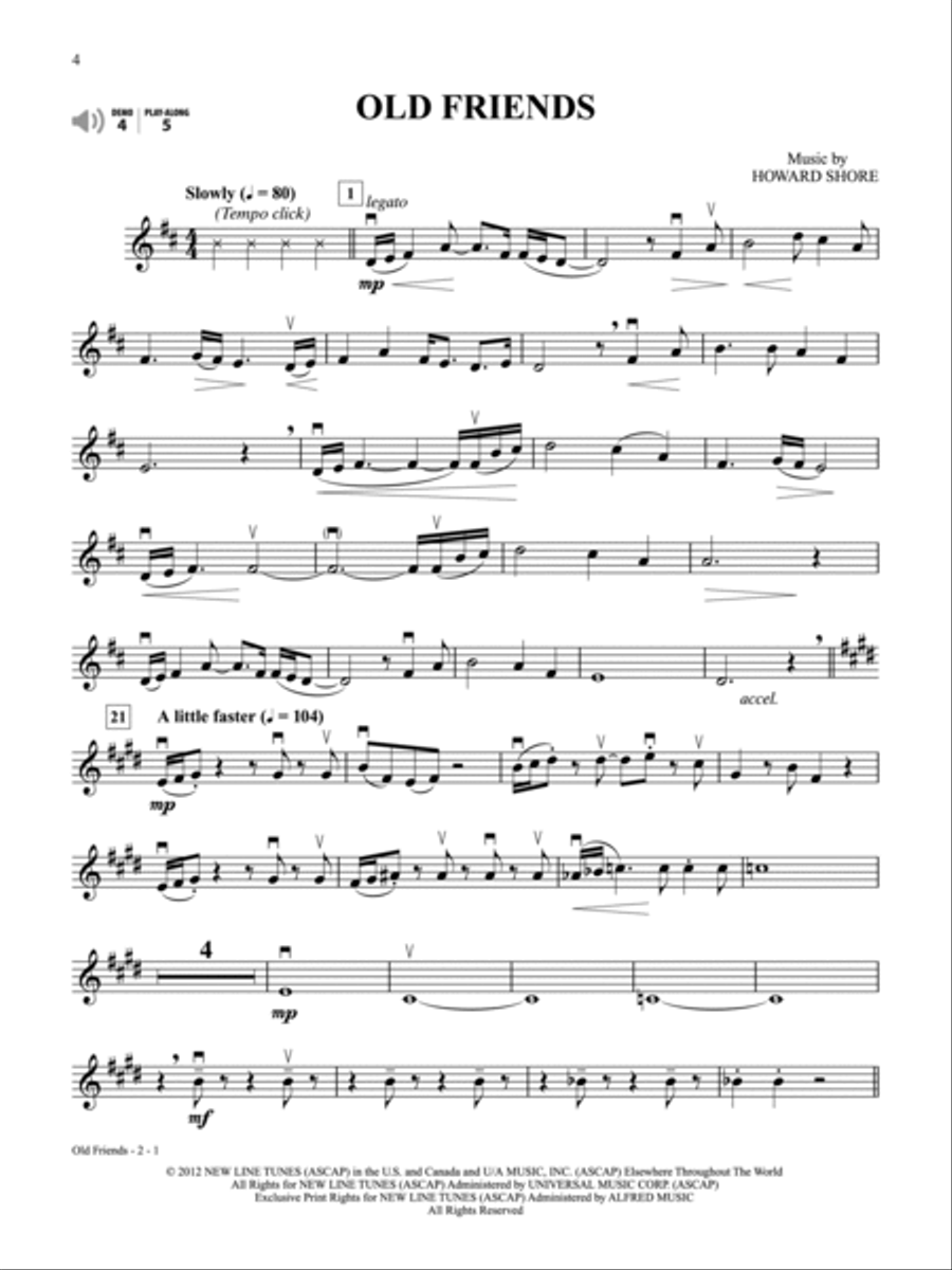 The Hobbit -- The Motion Picture Trilogy Instrumental Solos for Strings String Orchestra scores gallery preview page 4