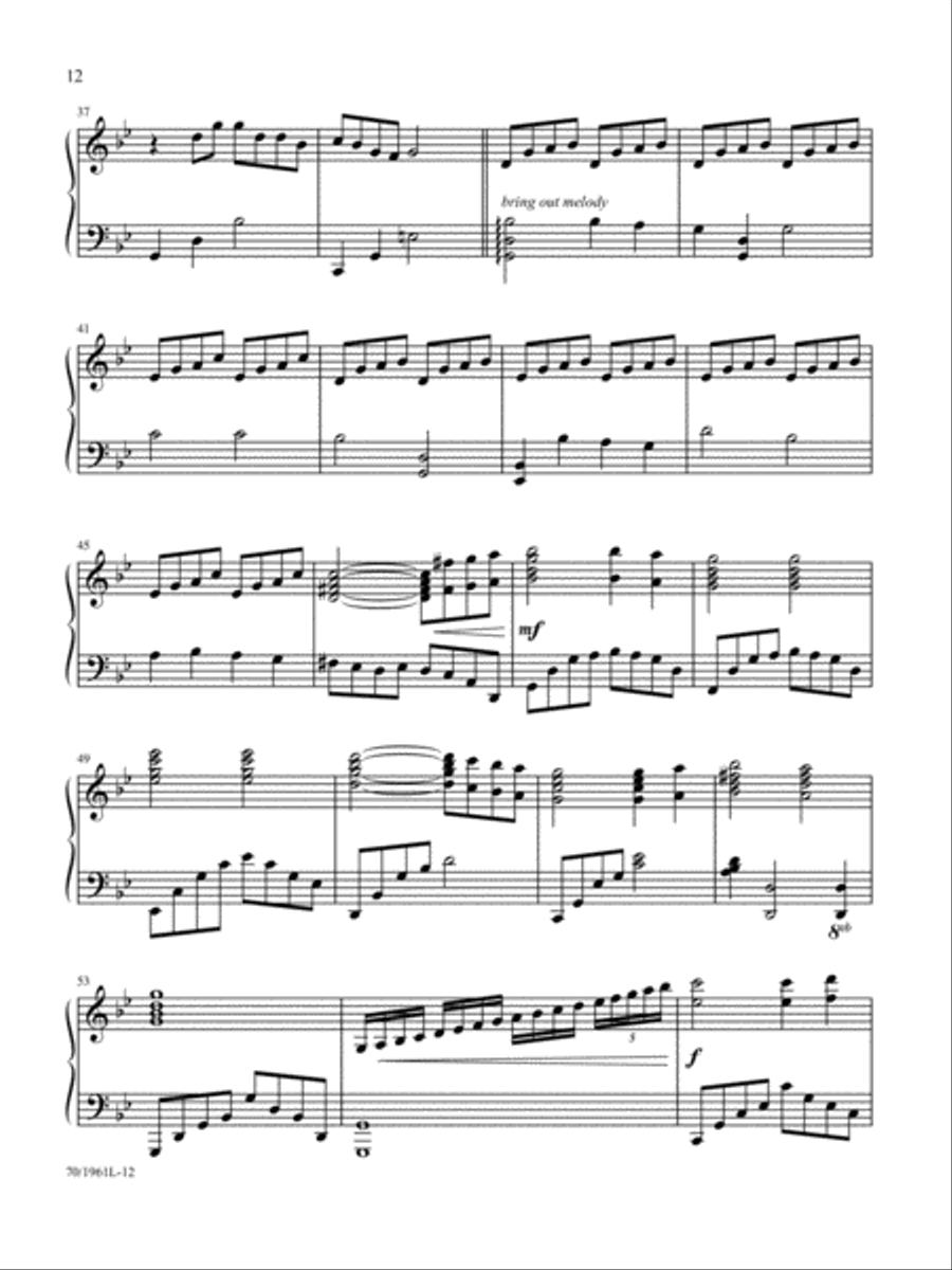 Man of Sorrows, King of Glory Piano Solo scores gallery preview page 10