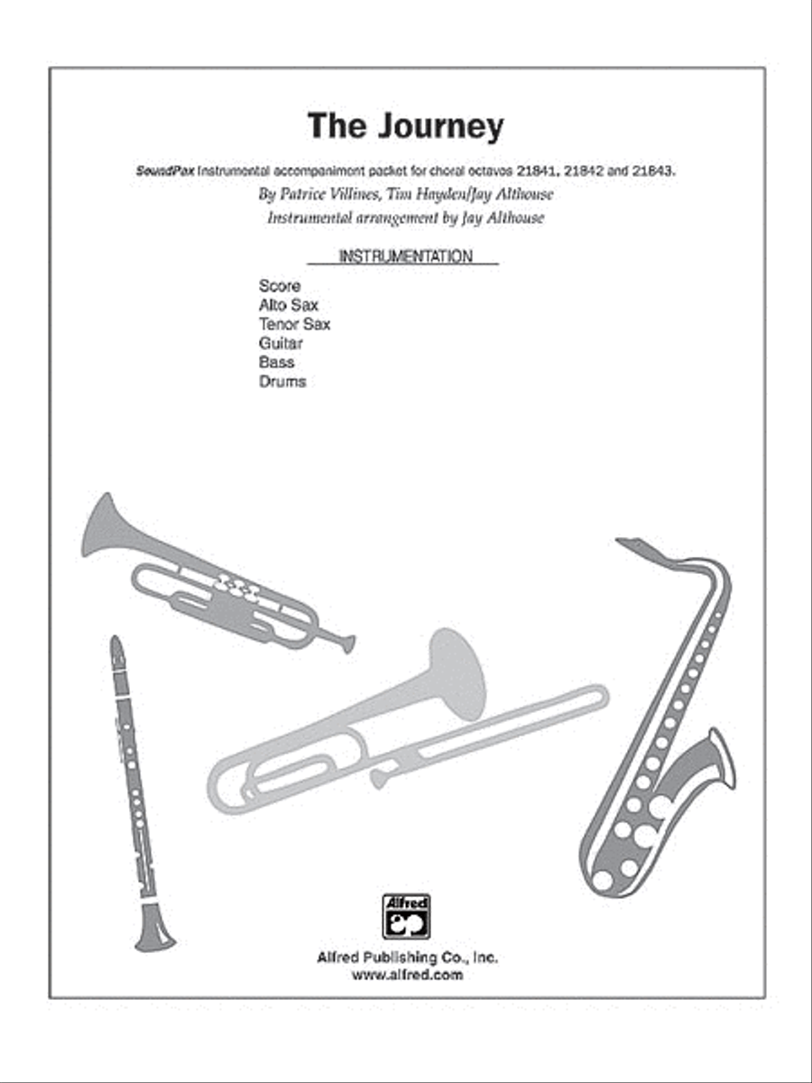 The Journey Choir scores gallery preview page 1