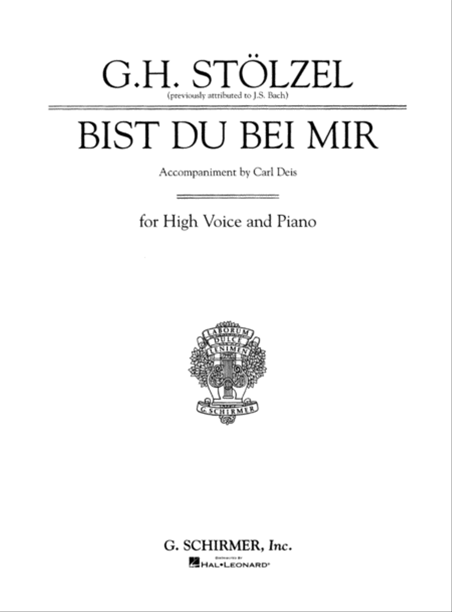 Bist du bei mir (Thou Art My Joy)