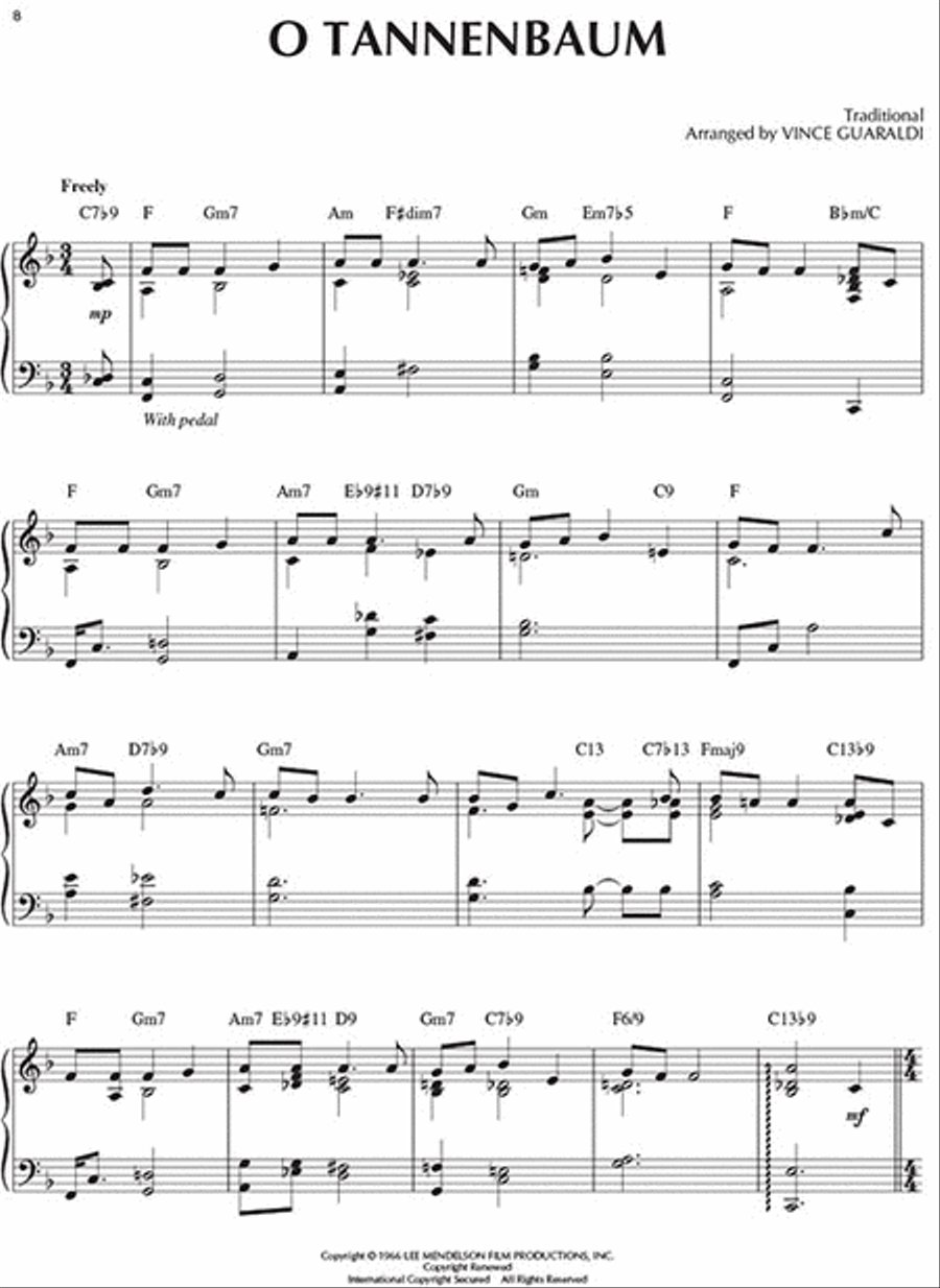 A Charlie Brown Christmas™ Piano Solo scores gallery preview page 3