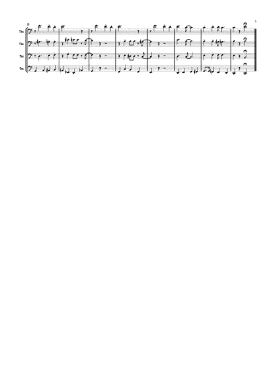 A Finnish Summer Night Finlandia Brass Ensemble scores gallery preview page 3