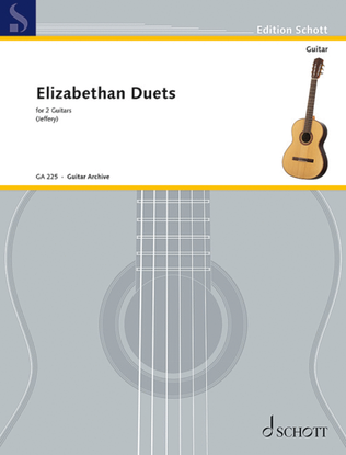 Book cover for Elizabethan Duets
