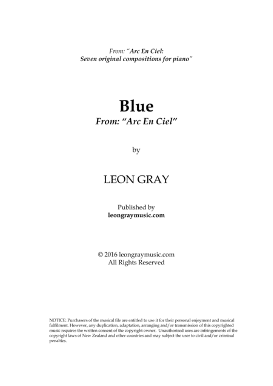Blue - Mvt. 5 from 