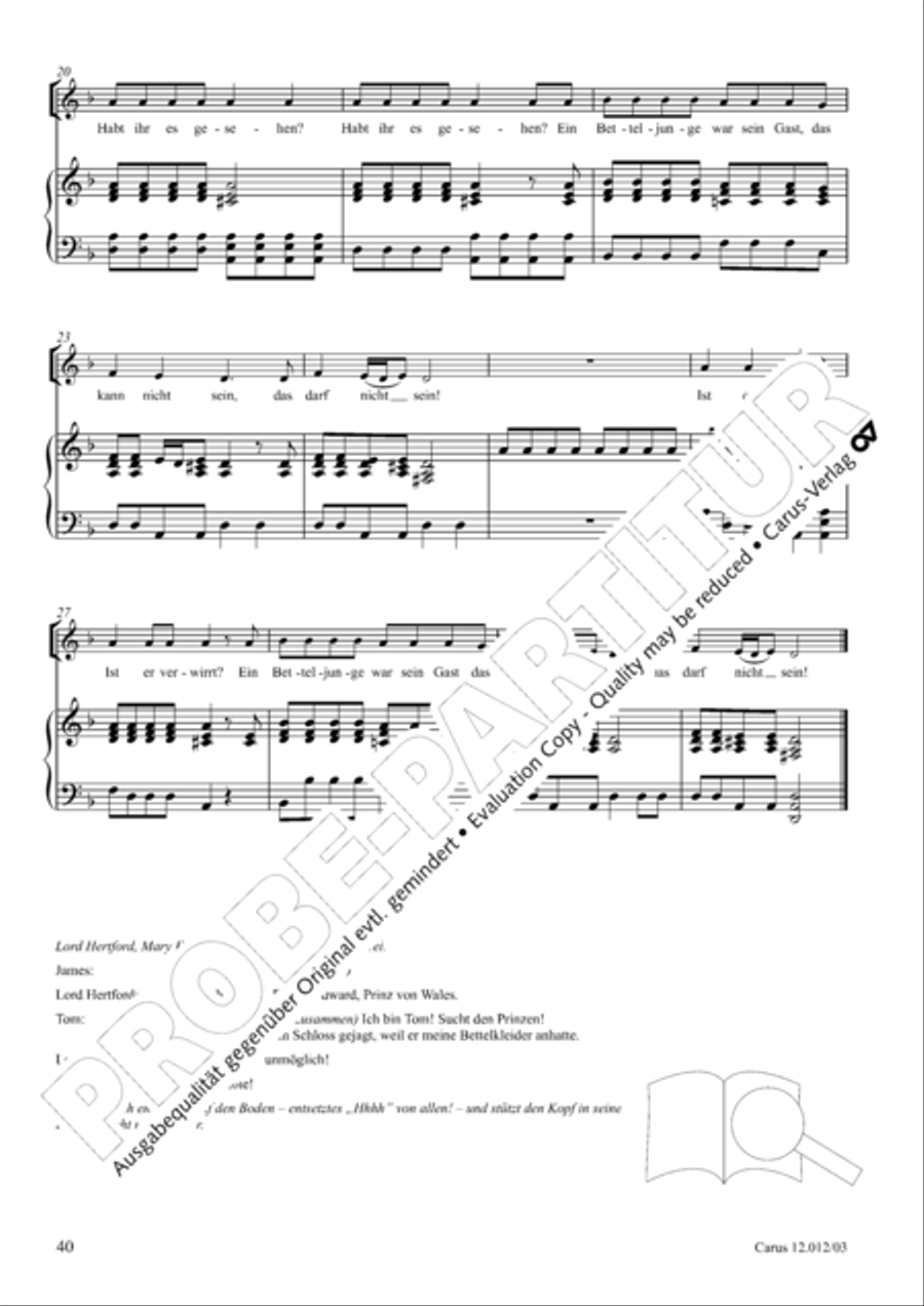 London Dreams 3-Part scores gallery preview page 41