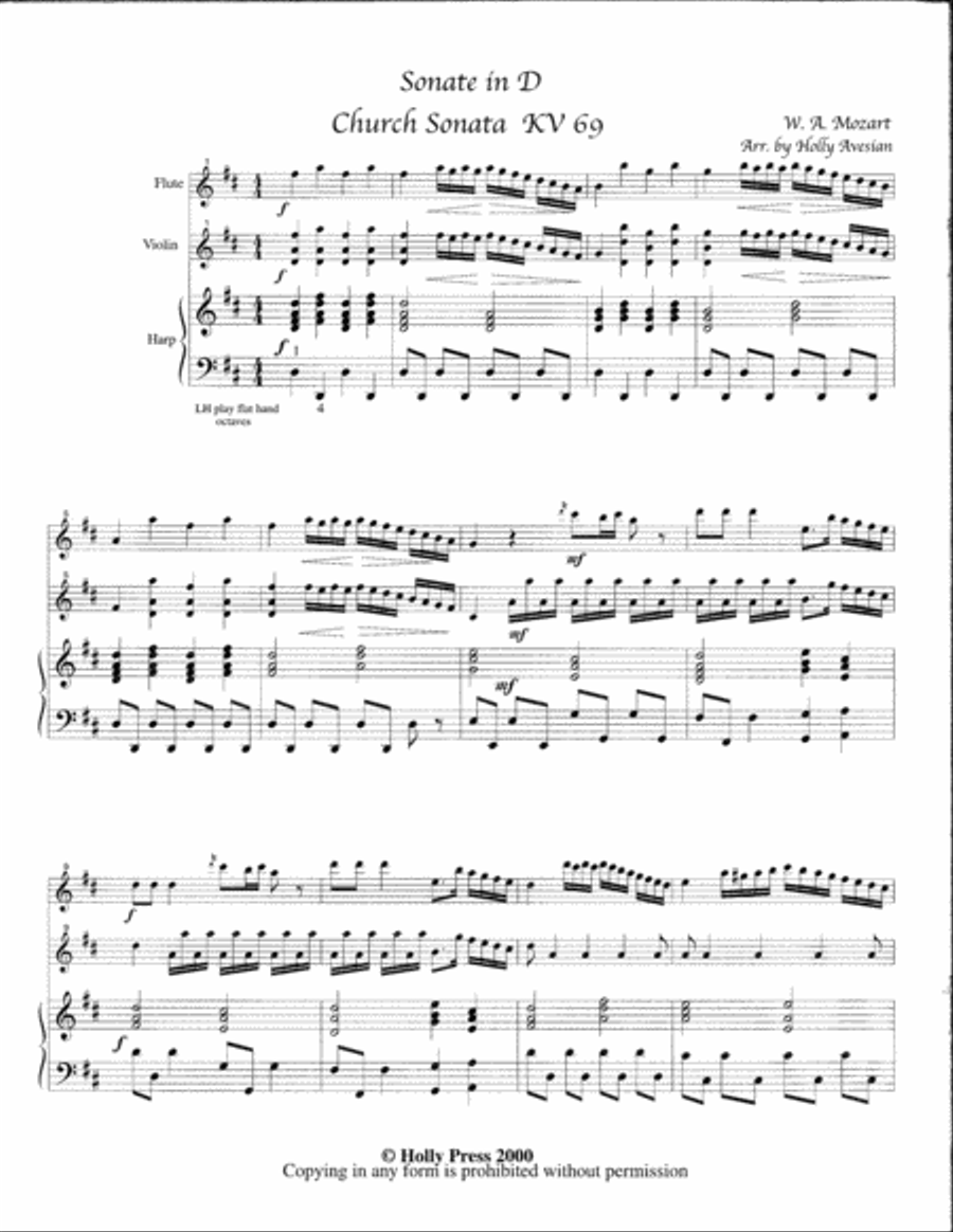 Service Music Small Ensemble scores gallery preview page 3
