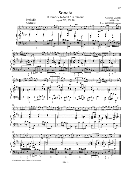 Sonata B Minor