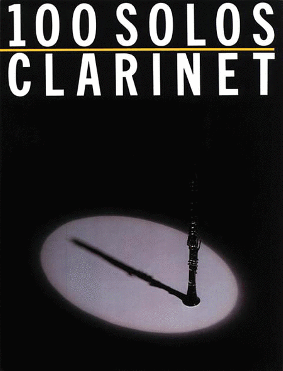 100 Solos Clarinet Solo scores gallery preview page 1