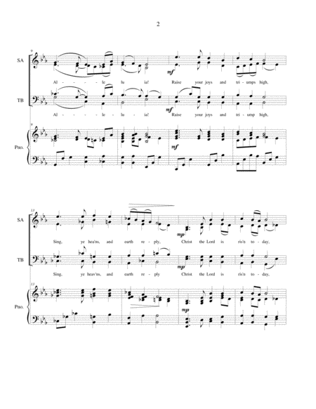 Sacred Choral Anthems 1: Original Music for SATB Choir (Volume 1) image number null