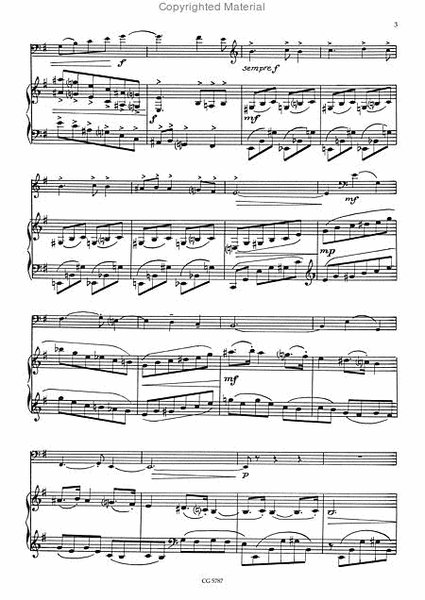 Sonatin for violoncell och piano