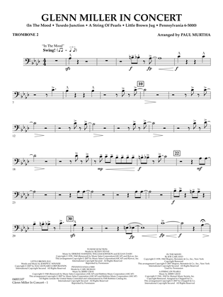 Glenn Miller In Concert (arr. Paul Murtha) - Trombone 2