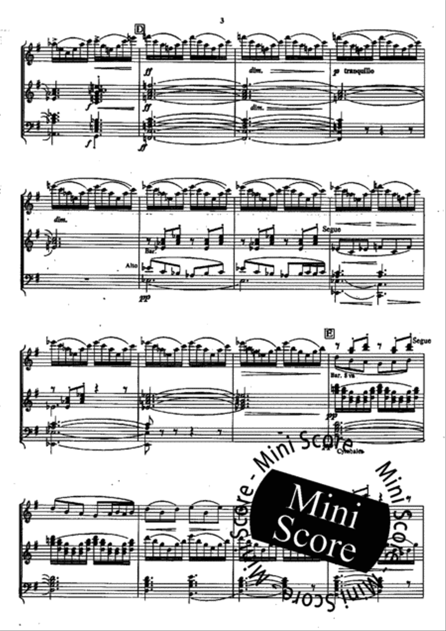 Peer Gynt Suite No 1 Concert Band scores gallery preview page 7