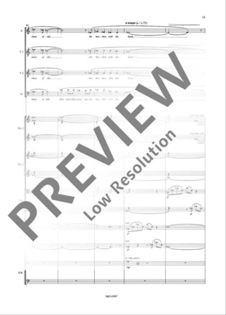 The Voice of St. Columba String Orchestra scores gallery preview page 20