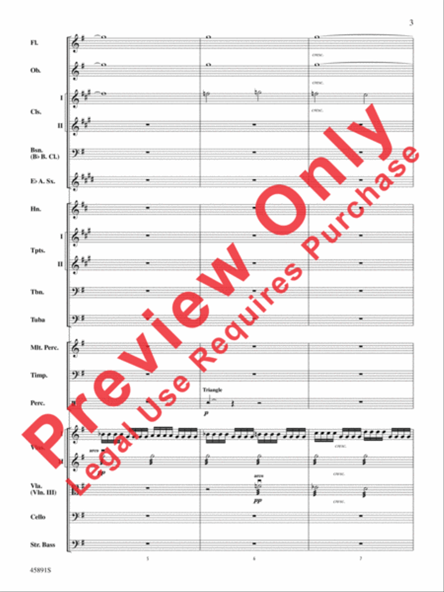 Dance of the Hours Full Orchestra scores gallery preview page 3