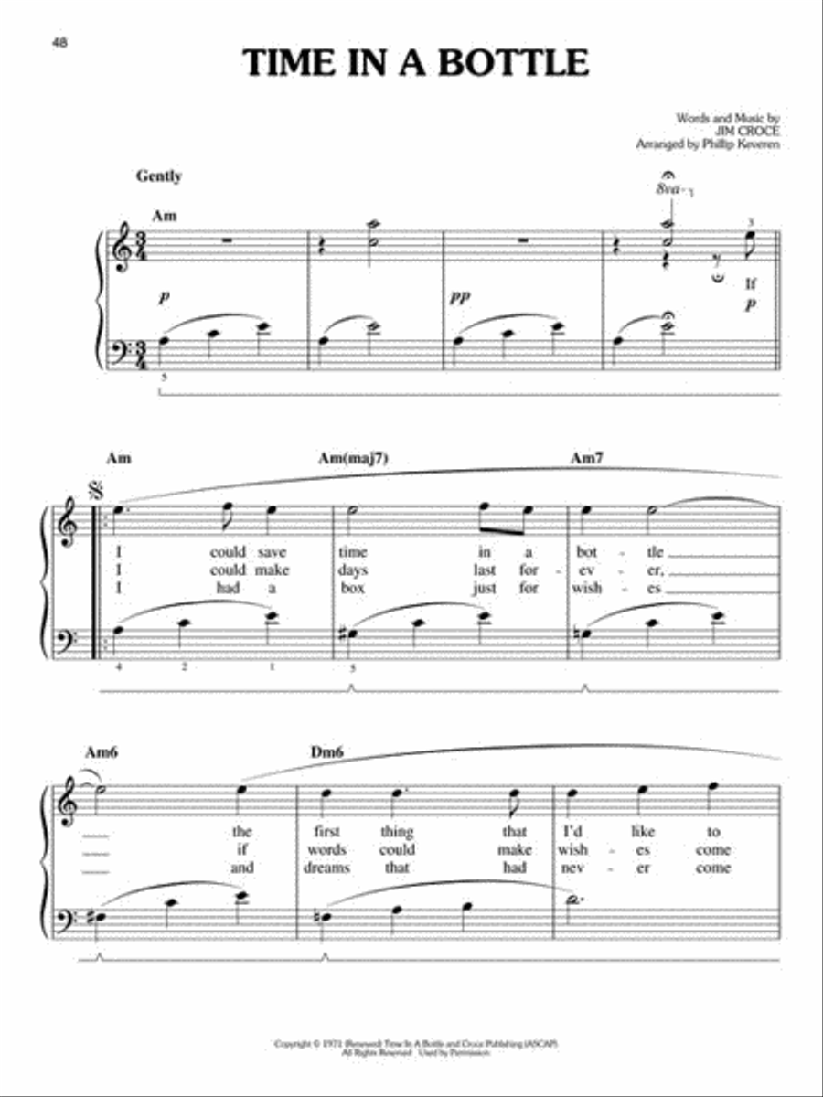 Love Songs Easy Piano scores gallery preview page 3