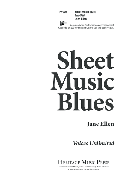 Sheet Music Blues