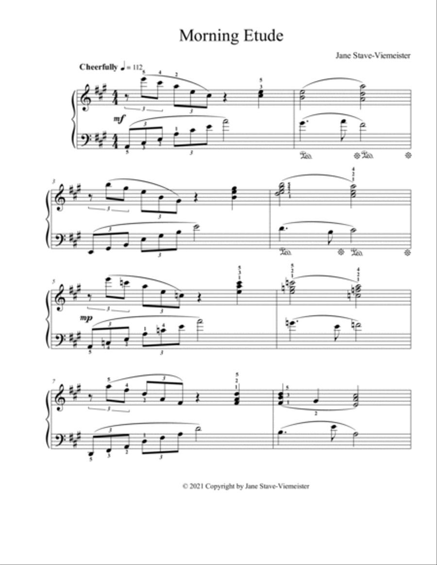 Morning Etude Piano Method scores gallery preview page 2