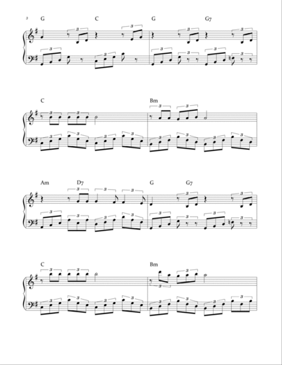 Love Me Please Love Me Piano Solo scores gallery preview page 3