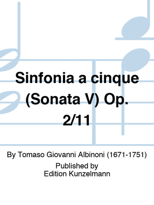 Sinfonia a cinque (Sonata 5) Op. 2/9