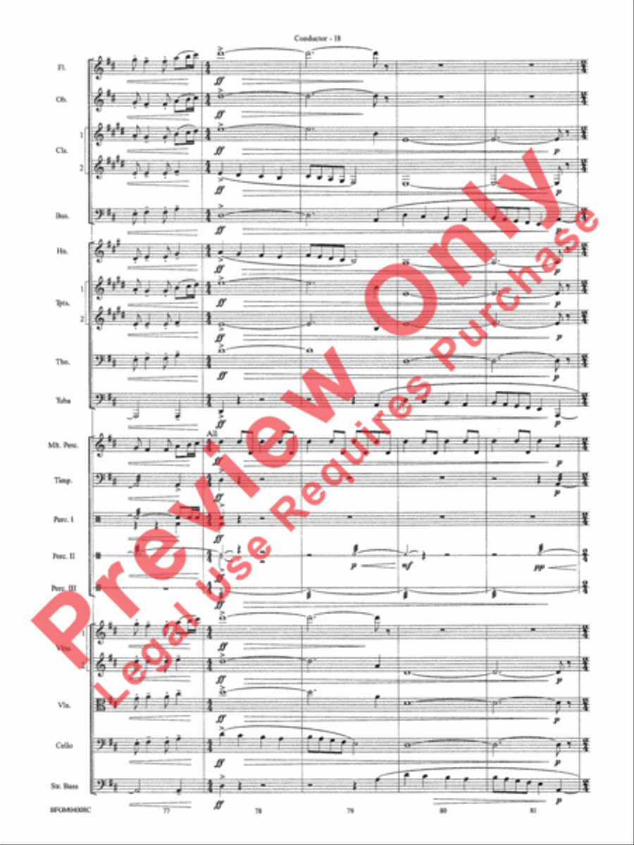Bellingrath Gardens Full Orchestra scores gallery preview page 21