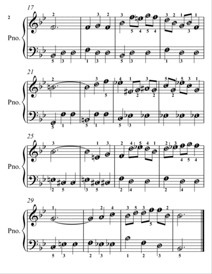 Littlest Ragtime for Easiest Piano Volume 4 Sheet Music Easy Piano scores gallery preview page 4