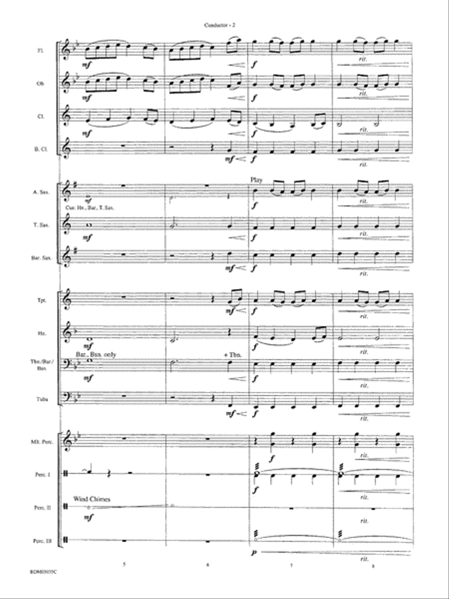 Labyrinth: Score Concert Band scores gallery preview page 4