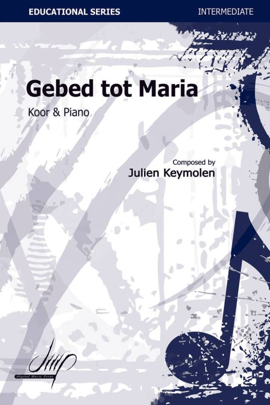 Gebed Tot Maria Mixed Choir scores gallery preview page 1
