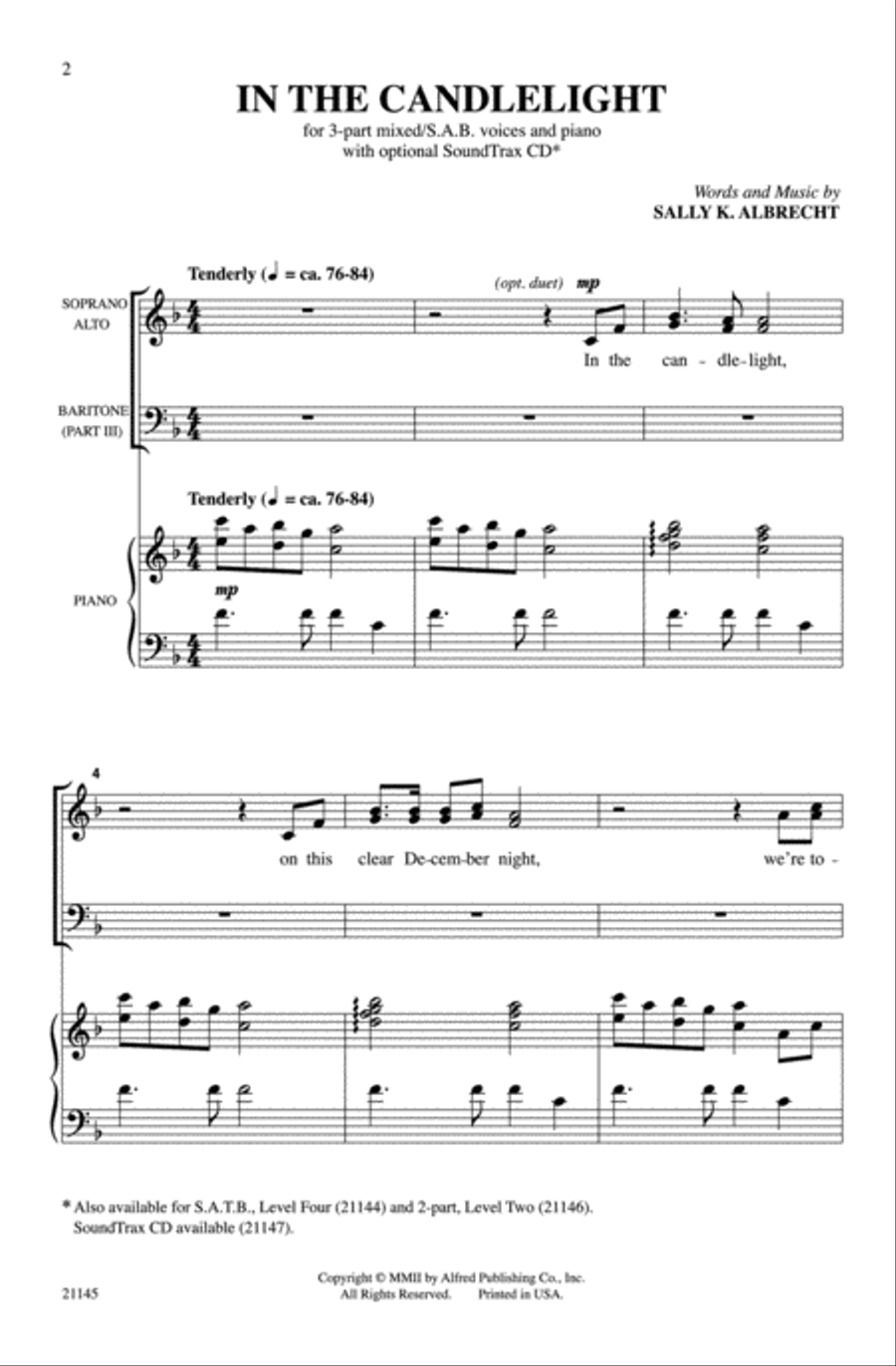In the Candlelight 3-Part scores gallery preview page 2