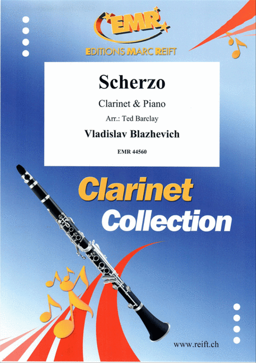 Scherzo Clarinet Solo scores gallery preview page 1