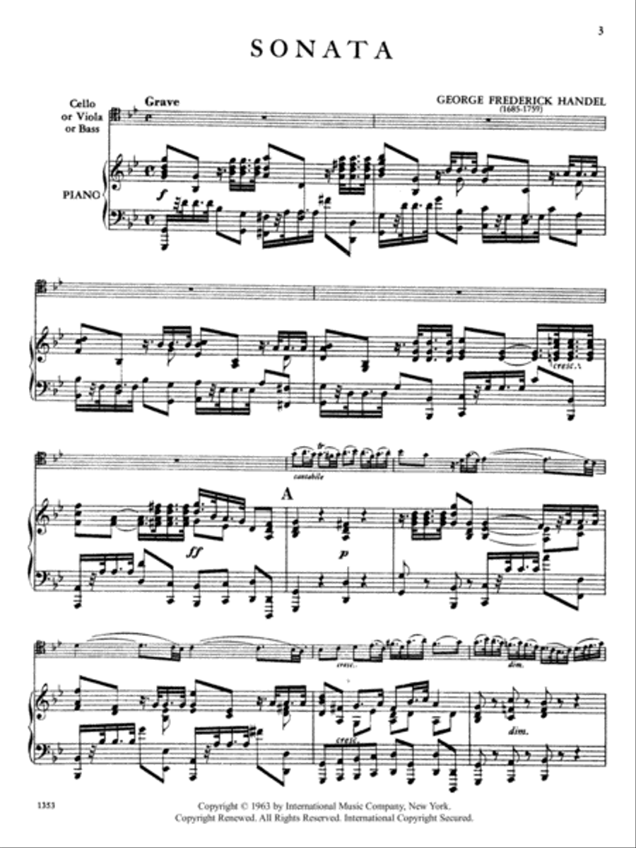 Sonata In G Minor Piano Accompaniment scores gallery preview page 2