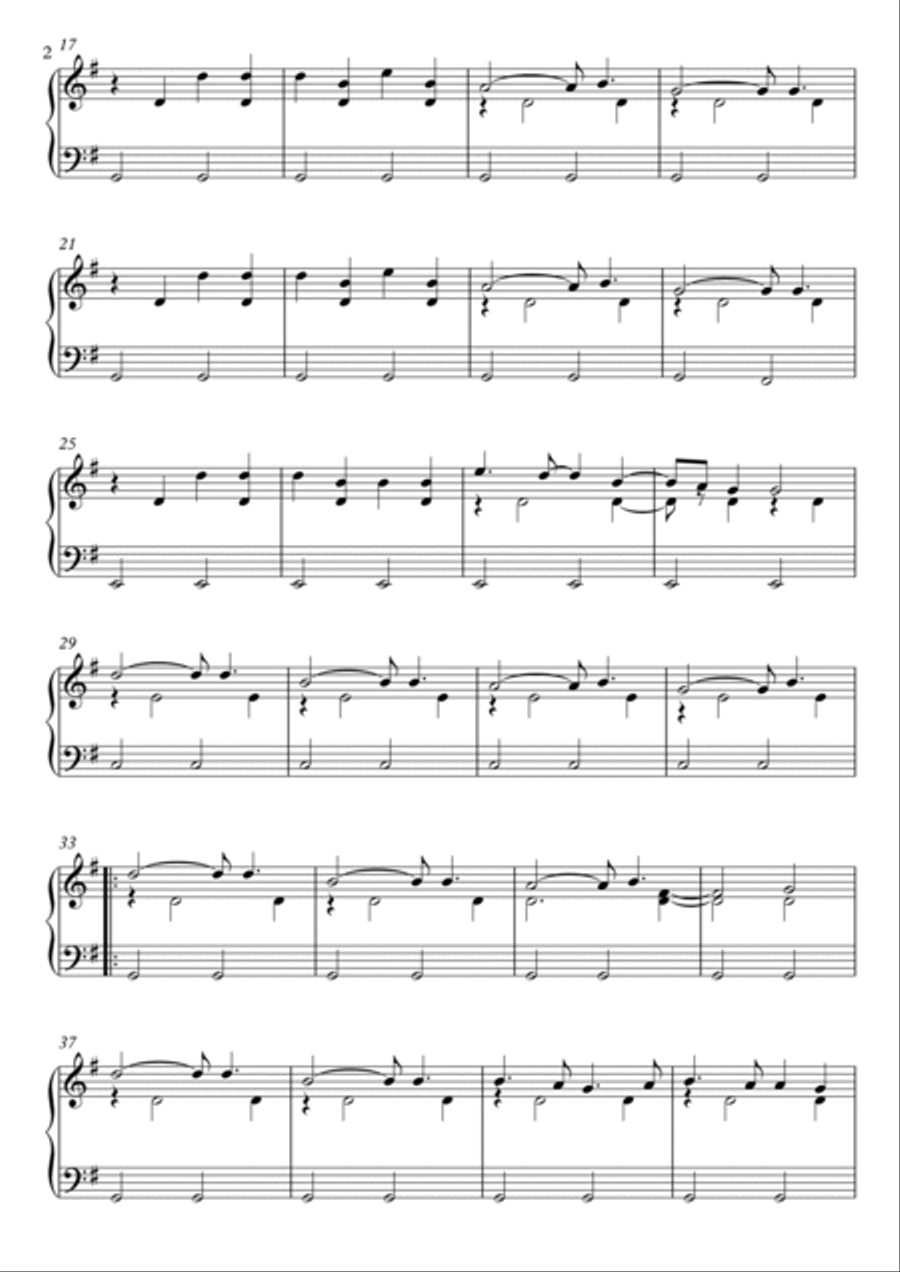 Cherry Cherry Piano Solo scores gallery preview page 2