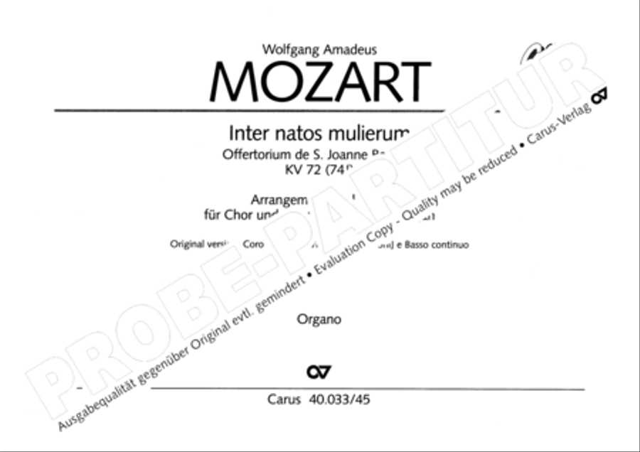 Inter natos mulierum 4-Part scores gallery preview page 2
