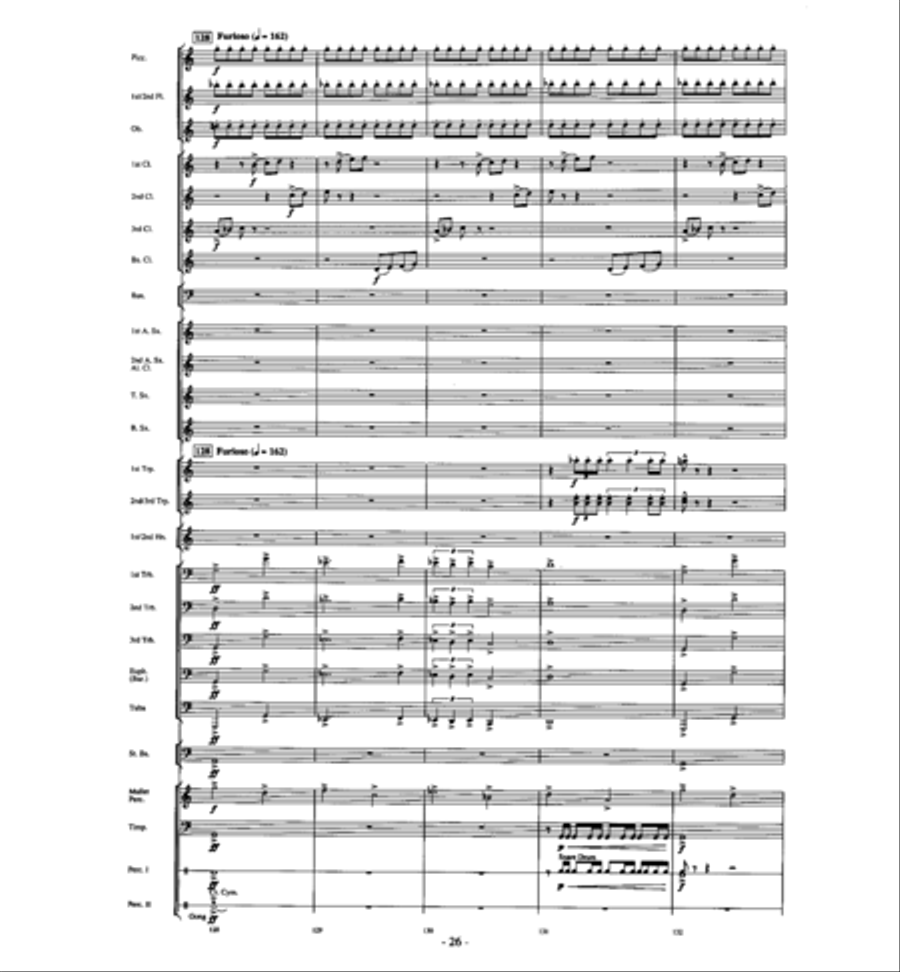 Agua's Whelm Agua's Whelm Concert Band scores gallery preview page 25