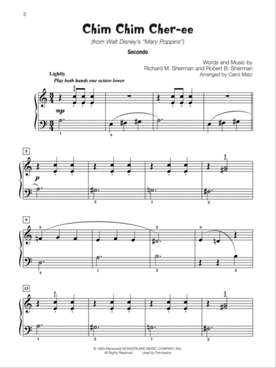 Famous & Fun Pop Duets, Book 4 Small Ensemble scores gallery preview page 3