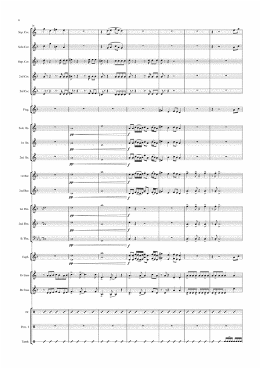 Toxic Brass Band scores gallery preview page 6