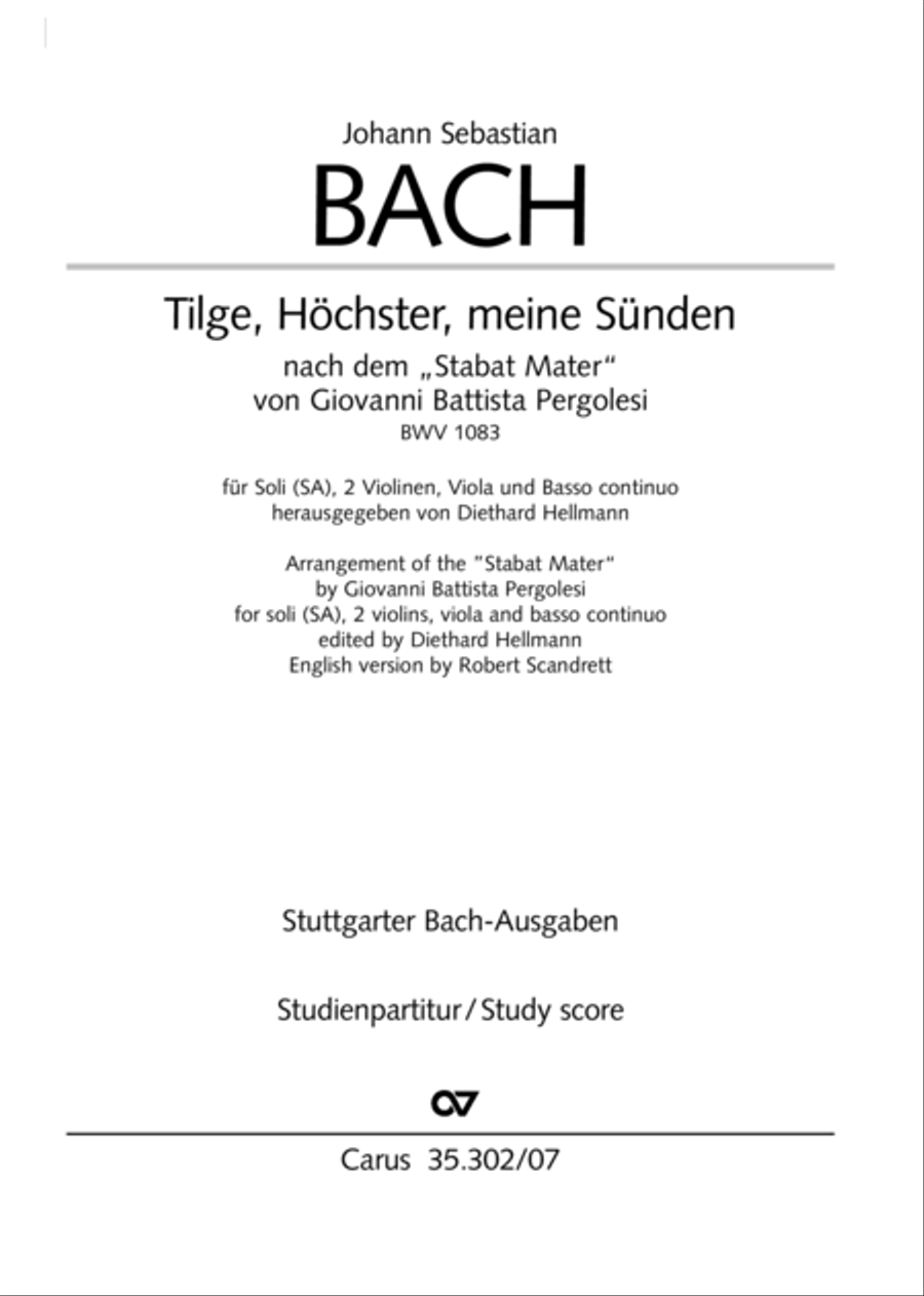 Tilge, Hochster, meine Sunden SA scores gallery preview page 2