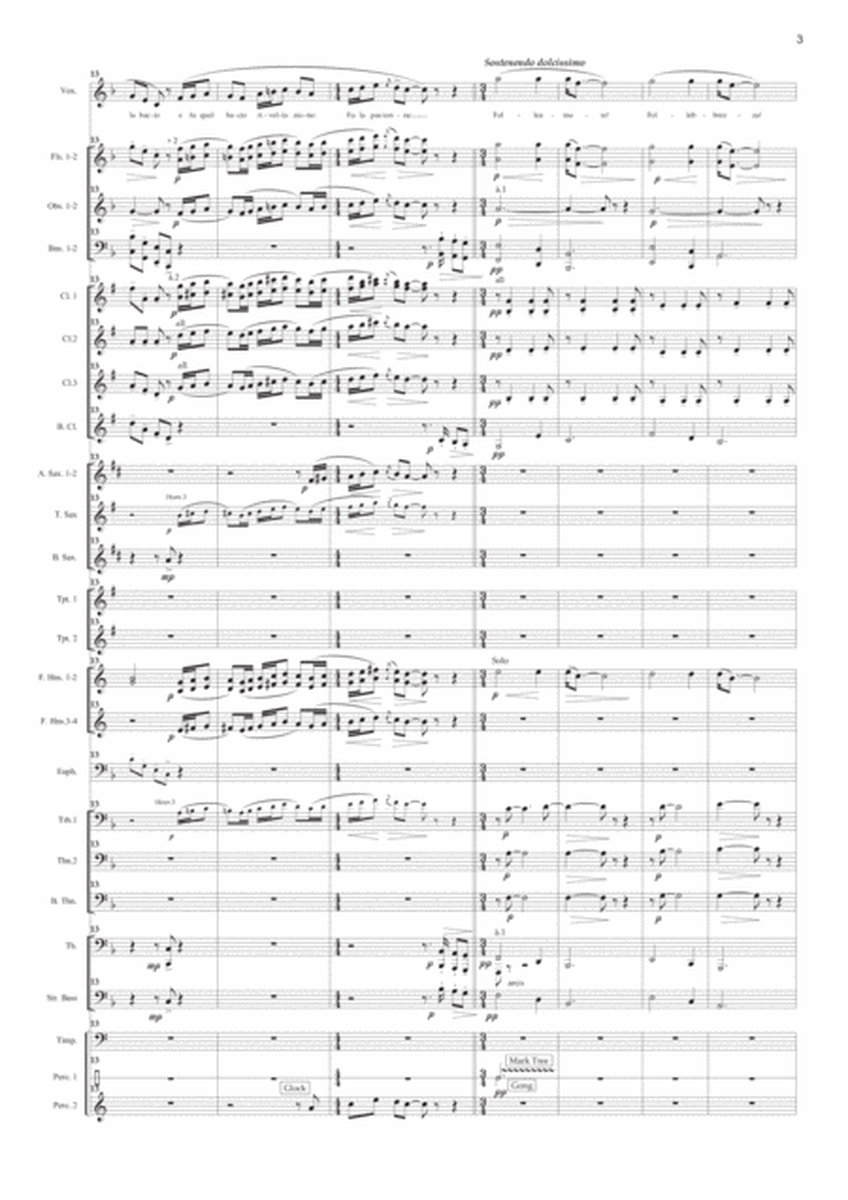 Chi'il bel sogno (La Canzone di Doretta) from 'La Rondine' for soprano solo and concert band
