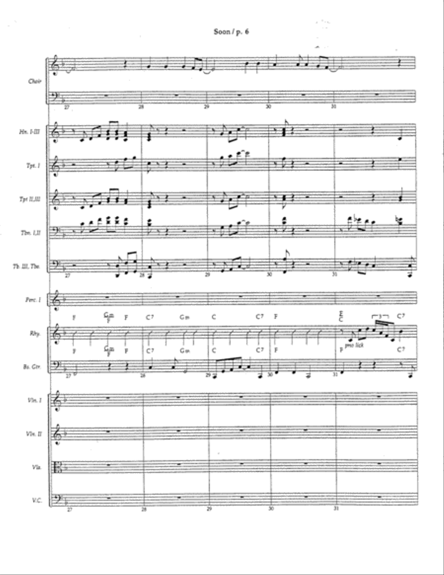 Soon and Very Soon Choir scores gallery preview page 6