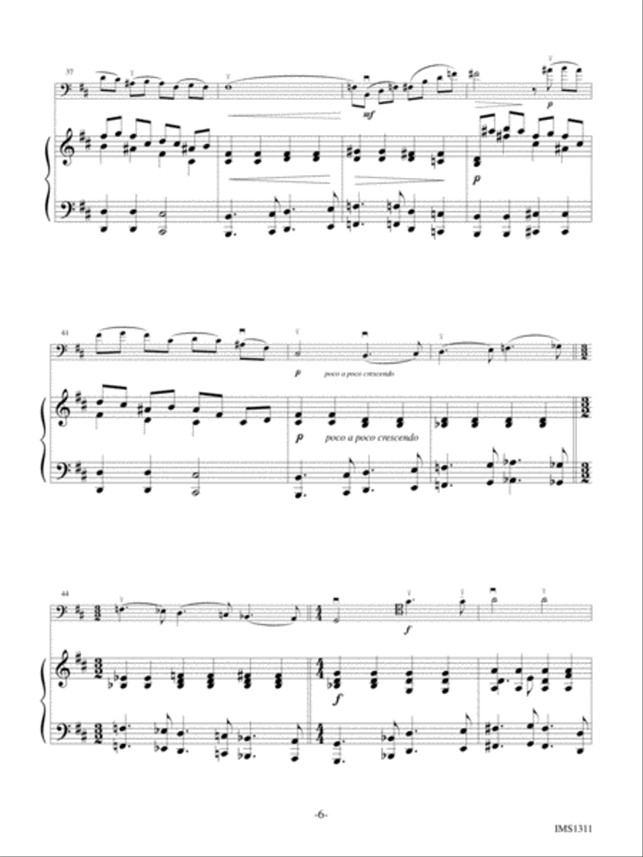 Larghetto Piano Accompaniment scores gallery preview page 6