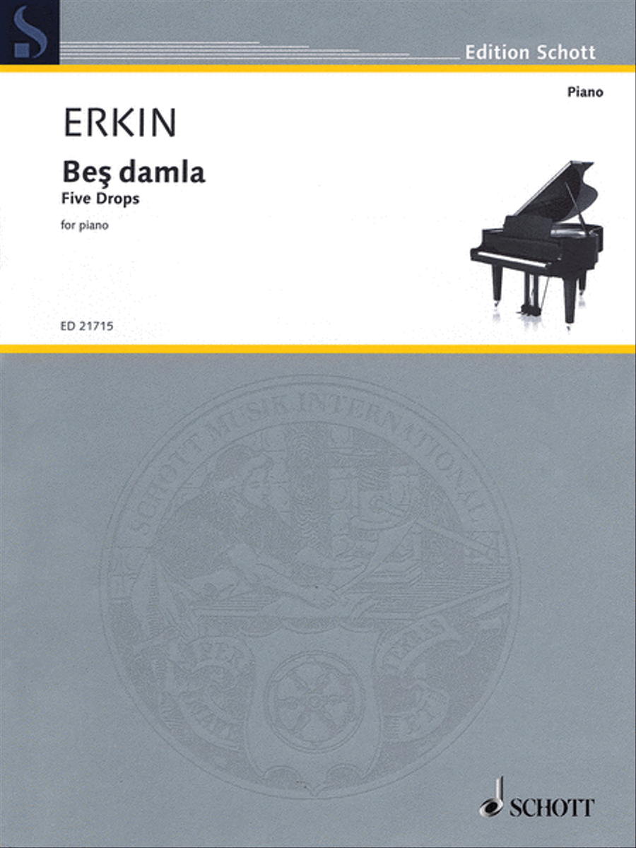 Five Drops (Bes damla) Piano Solo scores gallery preview page 1
