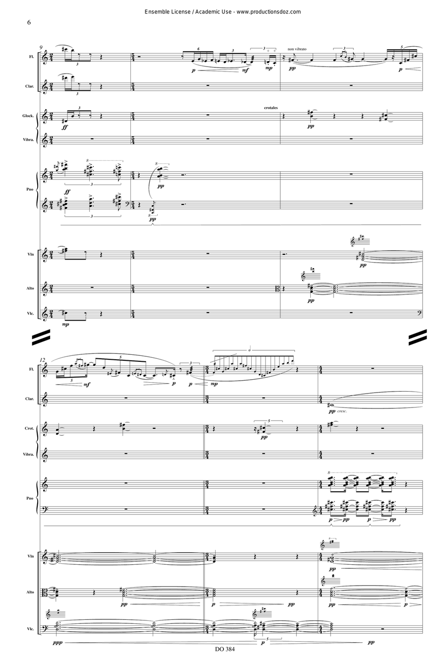 Die klingende Zeit Score scores gallery preview page 6