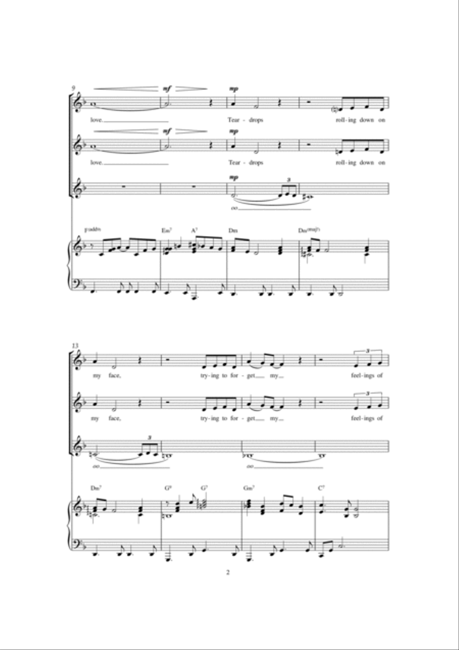 Feelings Feelings SSA scores gallery preview page 2